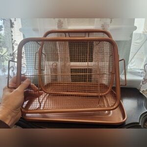 Gotham Steel Crisper Tray - 12”x9” and Smaller Crisper
